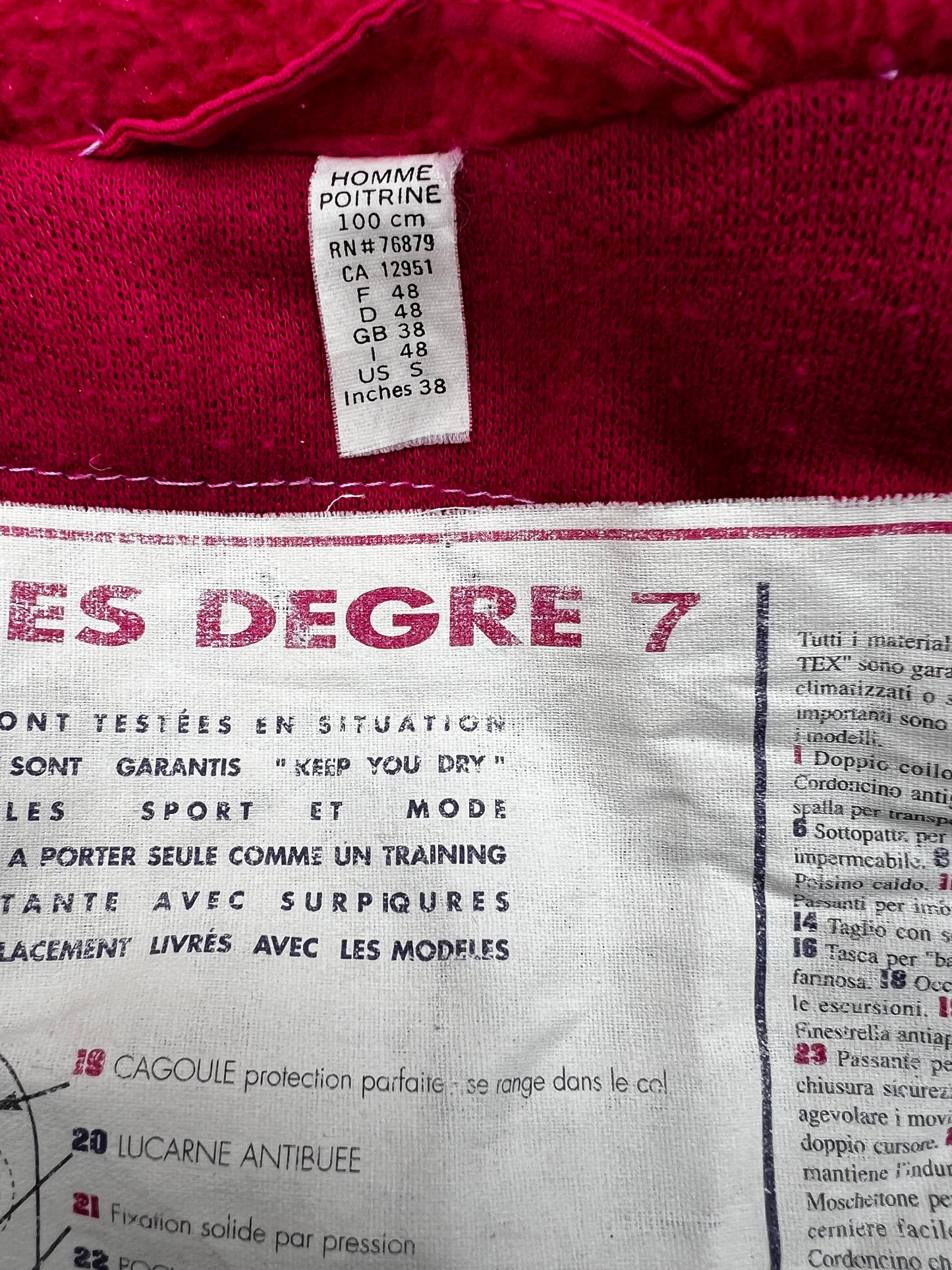 Degré 7 - Retro jas (M)